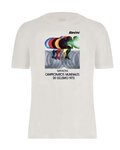 SANTINI Camiseta de manga corta - UCI BARCELONA 1973 - blanco
