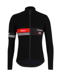 SANTINI maillot de invierno de manga larga - TREK 19 ICON WINTER - negro