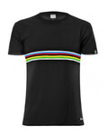 SANTINI Camiseta de manga corta - UCI - negro