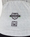 SANTINI jersey de manga corta - UCI WORLD CHAMP 100 - blanco/arcoíris