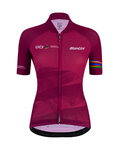 SANTINI jersey de manga corta - UCI WORLD ECO LADY - ciclamen