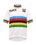 SANTINI jersey de manga corta - UCI KIDS - multicolor/blanco
