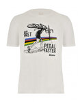 SANTINI Camiseta de manga corta - CX UCI OFFICIAL - blanco