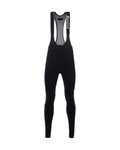 SANTINI pantalones largos con tirantes - UCI RAINBOW WINTER - negro