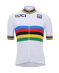 SANTINI jersey de manga corta - WORLD - blanco