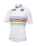 SANTINI jersey de manga corta - UCI WORLD CHAMPION - blanco