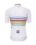 SANTINI jersey de manga corta - UCI WORLD CHAMPION - blanco