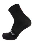 SANTINI calcetines clásicos - UCI RAINBOW - negro