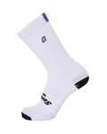 SANTINI calcetines clásicos - UCI RAINBOW - blanco