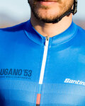 SANTINI jersey de manga corta - DAMA - azul