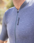 SANTINI jersey de manga corta - CLASSE - gris