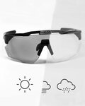SCICON Gafas - AEROSHADE KUNKEN - negro