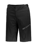 SCOTT pantalones cortos sin tirantes - ENDURANCE LS/FIT - negro