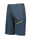 SCOTT pantalones cortos sin tirantes - ENDURANCE LS/FIT - azul