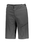 SCOTT pantalones cortos sin tirantes - ENDURANCE LS/FIT - gris