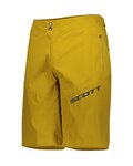 SCOTT pantalones cortos sin tirantes - ENDURANCE LS/FIT - amarillo