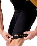 SCOTT pantalones cortos de tirantes - RC PREMIUM - amarillo/negro