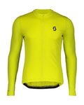 SCOTT maillot de verano de manga larga - ENDURANCE 10 SUMMER - amarillo