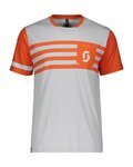 SCOTT Camiseta de manga corta - TRAIL FLOW DRI - naranja/gris