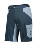 SCOTT pantalones cortos sin tirantes - TRAIL FLOW - azul