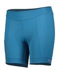 SCOTT pantalones cortos sin tirantes - ENDURANCE 20 LADY - azul