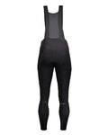 SCOTT pantalones largos con tirantes - RC WARM WB - negro