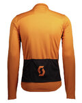 SCOTT chaqueta aislante - RC WARM HYBRID WB - negro/naranja