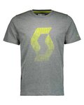 SCOTT Camiseta de manga corta - ICON FACTORY TEAM - amarillo/gris