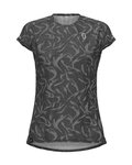 SCOTT Camiseta de manga corta - KINABALU LADY - blanco/negro/gris