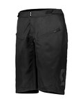 SCOTT pantalones cortos sin tirantes - TRAIL VERTIC - negro