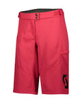 SCOTT pantalones cortos sin tirantes - TRAIL VERTIC LADY - rosa