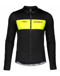 SCOTT chaqueta aislante - RC WARM HYBRID WB - amarillo/negro