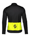 SCOTT chaqueta aislante - RC WARM HYBRID WB - amarillo/negro