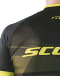 SCOTT jersey de manga corta - RC PRO 2020 - negro/amarillo