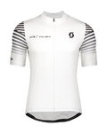 SCOTT jersey de manga corta - RC TEAM 10 - blanco/negro