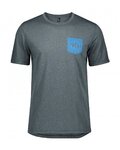 SCOTT Camiseta de manga corta - TRAIL FLOW DRI - azul