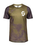 SCOTT jersey de manga corta - TRAIL VERTIC - verde/gris