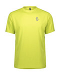 SCOTT Camiseta de manga corta - TRAIL MNT - amarillo