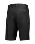 SCOTT pantalones cortos sin tirantes - TRAIL MTN - negro