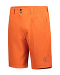 SCOTT pantalones cortos sin tirantes - TRAIL MTN - naranja