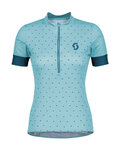 SCOTT jersey de manga corta - ENDURANCE 20 LADY - azul claro