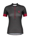 SCOTT jersey de manga corta - ENDURANCE 20 LADY - rosa/gris