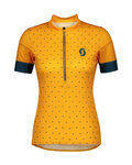 SCOTT jersey de manga corta - ENDURANCE 20 LADY - amarillo/azul