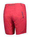 SCOTT pantalones cortos sin tirantes - ENDURANCE LS/F. LADY - rosa
