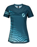 SCOTT jersey de manga corta - TRAIL VERTIC LADY - azul