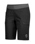 SCOTT pantalones cortos sin tirantes - TRAIL MTN TECH LADY - negro