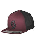SCOTT tapa - CAMO - negro/granate