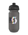 SCOTT botella de agua - CORPORATE G4 600 ml - negro/transparente