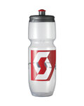 SCOTT botella de agua - CORPORATE G3 700 ml - transparente/rojo