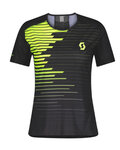 SCOTT Camiseta de manga corta - RC RUN LADY - negro/amarillo
